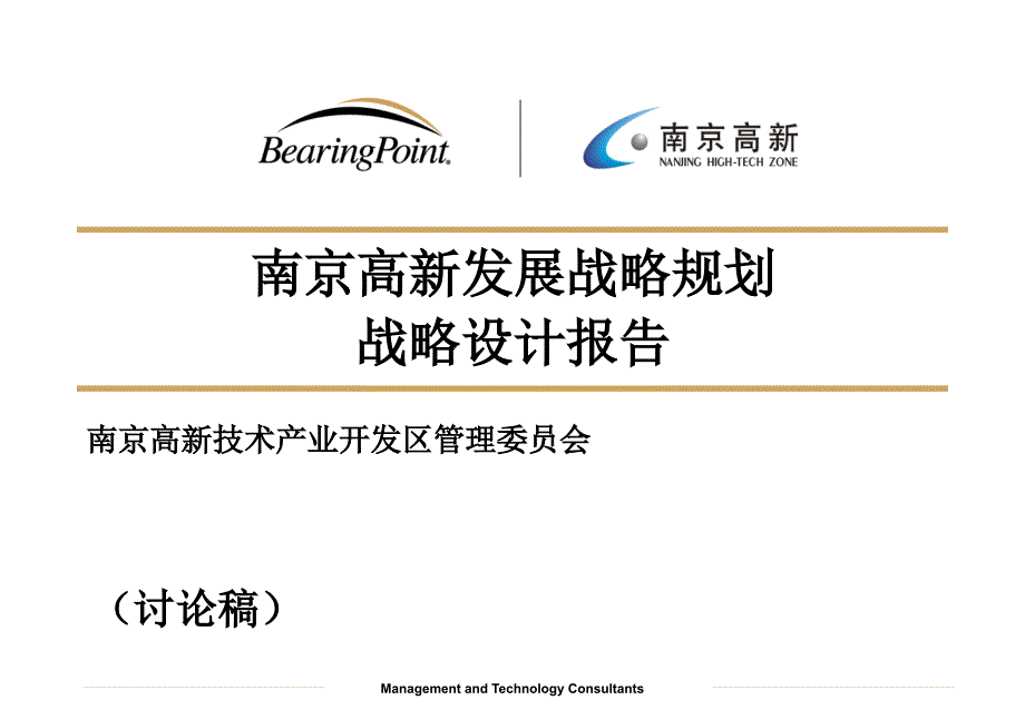 南京高新战略规划报告8毕博咨询_第1页