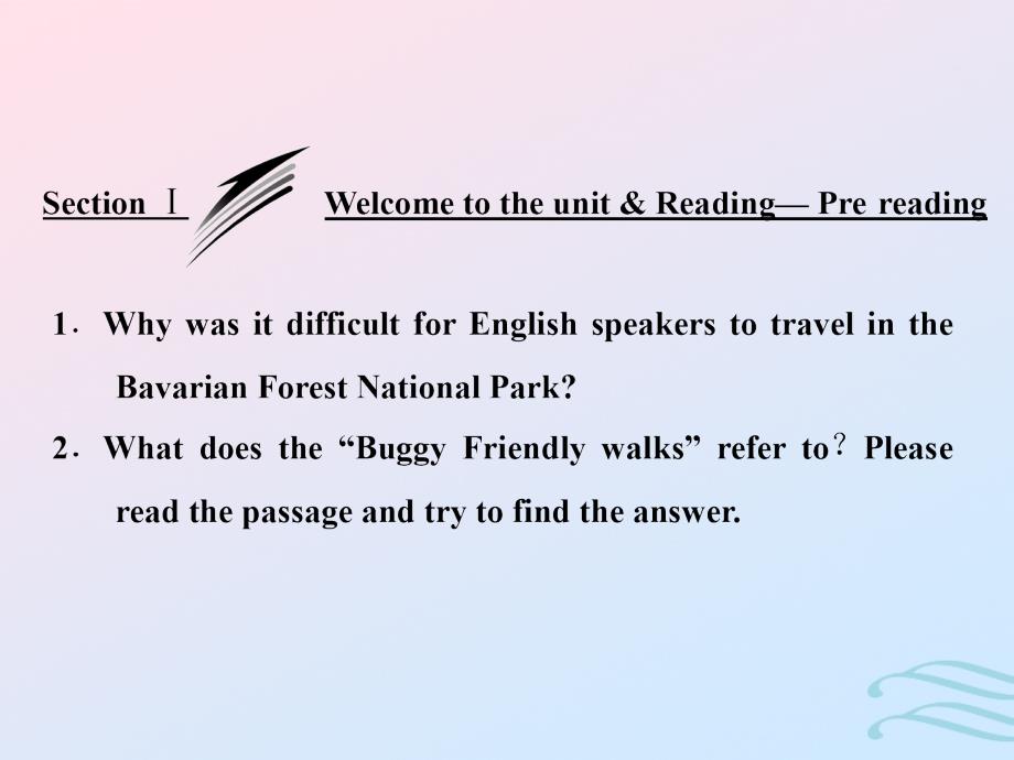 （江苏专用）2019年高中英语 Unit 1 Other countries, other cultures Section Ⅰ Welcome to the unit &amp;amp; Reading&amp;mdash;Pre-reading课件 牛津译林版选修9_第2页