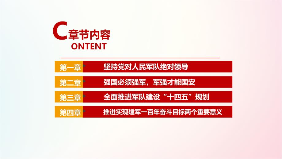 学习贯彻2021年《确保如期实现建军一百年奋斗目标》解读学习PPT_第3页