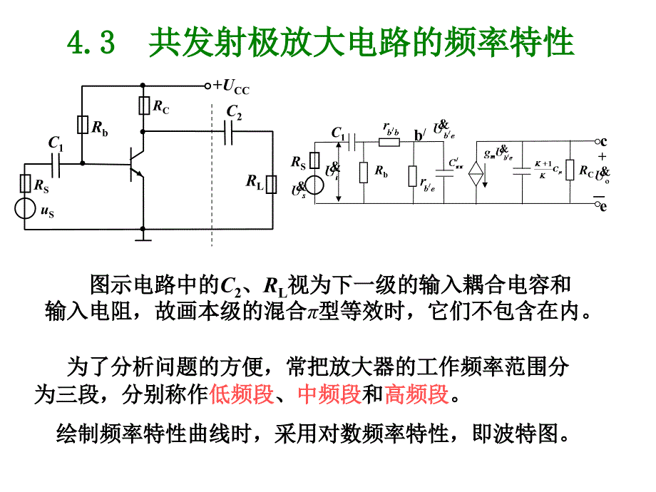 共发射极放大电路的频率特性_第1页