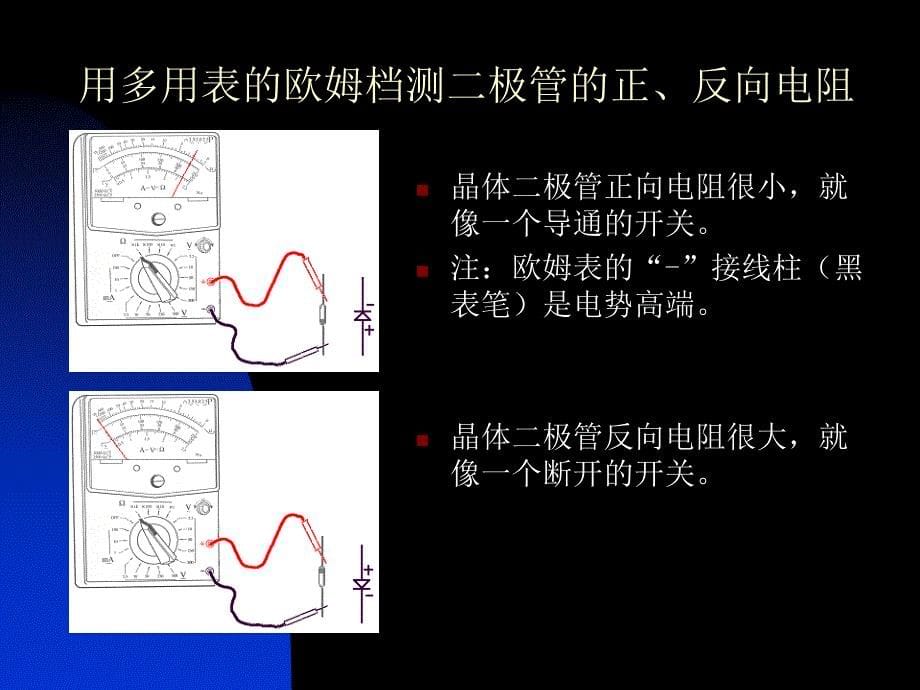 精品课件高三物理万用表电流表示波器的读数和使用_第5页